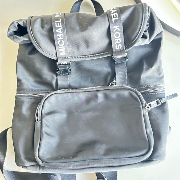 Michael Kors Backpack with Laptop Compartment - Black - Picture 3 of 8
